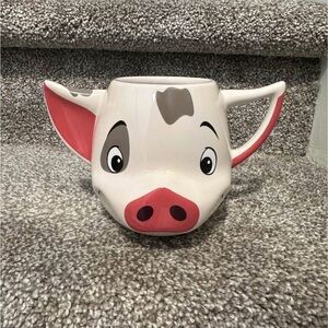 Disney Parks Moana Pua Pig  3D Figural Mug Coffee Cup